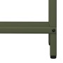 Olivengrüner Holzstapel 40x25x120 cm Kaltgewalzter Stahl von , Brennholztaschen und -halter - Ref: Foro24-864302, Preis: 51,2...