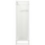 Weißer Holzstapel 25x25x80 cm Kaltgewalzter Stahl von , Brennholztaschen und -halter - Ref: Foro24-864264, Preis: 44,01 €, Ra...