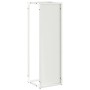 Weißer Holzstapel 25x25x80 cm Kaltgewalzter Stahl von , Brennholztaschen und -halter - Ref: Foro24-864264, Preis: 44,01 €, Ra...