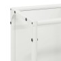 Weißer Holzstapel 25x25x80 cm Kaltgewalzter Stahl von , Brennholztaschen und -halter - Ref: Foro24-864264, Preis: 44,01 €, Ra...