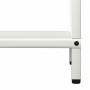 Weißer Holzstapel 40x25x120 cm Kaltgewalzter Stahl von , Brennholztaschen und -halter - Ref: Foro24-864300, Preis: 51,22 €, R...
