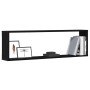 Würfelregale für die Wand, 4 Stück, Schwarz-Eiche, 100x15x30 cm. von , Regale und Regale - Ref: Foro24-862059, Preis: 65,64 €...