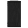 Würfelregale für die Wand, 4 Stück, Schwarz-Eiche, 100x15x30 cm. von , Regale und Regale - Ref: Foro24-862059, Preis: 65,64 €...