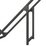 Schwarzer Holzstapel 100x25x100 cm Kaltgewalzter Stahl von , Brennholztaschen und -halter - Ref: Foro24-864287, Preis: 36,86 ...
