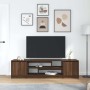 Mueble de TV roble marrón 188,5x41x50 cm madera de ingeniería de , Muebles TV - Ref: Foro24-3328423, Precio: 163,35 €
