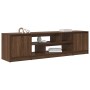 Mueble de TV roble marrón 188,5x41x50 cm madera de ingeniería de , Muebles TV - Ref: Foro24-3328423, Precio: 159,26 €, Descue...