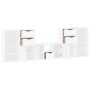 TV-Möbel 5 Stück mit Aufbewahrung "ODDA" weiß Kiefernholz von , TV-Möbel - Ref: Foro24-3365377, Preis: 284,91 €, Rabatt: %