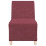 Fabric armchair in burgundy red color, 55 cm. by , Sofas - Ref: Foro24-4108471, Price: 121,97 €, Discount: %