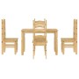 Juego de comedor Panama 5 pzas madera maciza de pino de , muebles para cocinas y comedores - Ref: Foro24-3345197, Precio: 405...