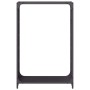Schwarzer Holzträger 60x28x90 cm Kaltgewalzter Stahl von , Brennholztaschen und -halter - Ref: Foro24-864211, Preis: 60,49 €,...