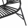 Garden chair in the shape of a black synthetic rattan egg by , Garden chairs - Ref: Foro24-4009287, Price: 83,24 €, Discount: %