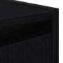 Black wall-mounted bedside table 38x34x40 cm by , Nightstands - Ref: Foro24-861231, Price: 37,89 €, Discount: %