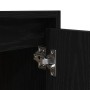 Black wall-mounted bedside table 38x34x40 cm by , Nightstands - Ref: Foro24-861231, Price: 37,89 €, Discount: %