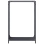 Anthrazit-Holzregal 60x28x90 cm Kaltgewalzter Stahl von , Brennholztaschen und -halter - Ref: Foro24-864213, Preis: 62,09 €, ...