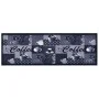 Kaffeeblauer waschbarer Küchenteppich 45x150 cm von vidaXL, Fußmatten - Ref: Foro24-315967, Preis: 27,78 €, Rabatt: %