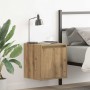 Wall-mounted bedside tables 2 units oak artisan 38x34x40 cm by , Nightstands - Ref: Foro24-861246, Price: 67,00 €, Discount: %
