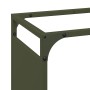 Olivengrüner Holzstapel 90x28x90 cm Kaltgewalzter Stahl von , Brennholztaschen und -halter - Ref: Foro24-864218, Preis: 65,30...
