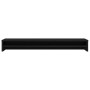 Soporte para monitor de madera de roble negro 100x24x13 cm de , Muebles TV - Ref: Foro24-862419, Precio: 35,95 €, Descuento: %