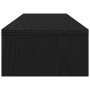 Soporte para monitor de madera de roble negro 100x24x13 cm de , Muebles TV - Ref: Foro24-862419, Precio: 35,95 €, Descuento: %