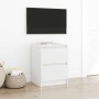Mueble de TV de madera de ingeniería blanco 40x35x54 cm von , TV-Möbel - Ref: Foro24-861769, Preis: 49,74 €, Rabatt: %