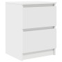 Mueble de TV de madera de ingeniería blanco 40x35x54 cm de , Muebles TV - Ref: Foro24-861769, Precio: 51,46 €