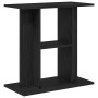 Soporte para acuario de madera de roble negro 60x30x60 cm von , Aquarium unterstützt - Ref: Foro24-862148, Preis: 38,93 €, Ra...