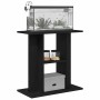 Soporte para acuario de madera de roble negro 60x30x60 cm von , Aquarium unterstützt - Ref: Foro24-862148, Preis: 38,93 €, Ra...
