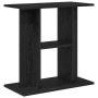 Soporte para acuario de madera de roble negro 60x30x60 cm von , Aquarium unterstützt - Ref: Foro24-862148, Preis: 38,93 €, Ra...