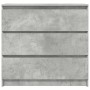 Aparador de madera de ingeniería gris hormigón 80x35x76 cm by , Sideboards - Ref: Foro24-861736, Price: 96,40 €, Discount: %