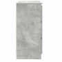 Aparador de madera de ingeniería gris hormigón 80x35x76 cm by , Sideboards - Ref: Foro24-861736, Price: 96,40 €, Discount: %