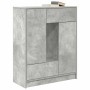Aparador con cajones y puertas gris hormigón 73x31x90 cm by , Sideboards - Ref: Foro24-861853, Price: 93,69 €, Discount: %