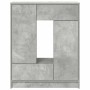 Aparador con cajones y puertas gris hormigón 73x31x90 cm by , Sideboards - Ref: Foro24-861853, Price: 93,69 €, Discount: %
