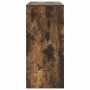 Aparador con cajones y puertas roble ahumado 70,5x34x74,5 cm de , Aparadores - Ref: Foro24-861845, Precio: 96,62 €, Descuento: %