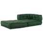 Modulares grünes Stoff-Pouf 70x70x54 von , Kissen für Stühle und Sofas - Ref: Foro24-4019033, Preis: 157,01 €, Rabatt: %
