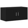 Armario de pared de madera ingeniería roble negro 80x39x40 cm von , Regale und Regale - Ref: Foro24-862012, Preis: 66,51 €, R...