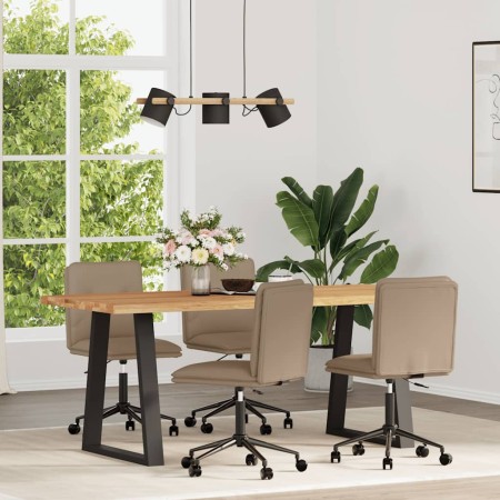 Sillas de comedor 4 unidades cuero sintético color capuchino von , Essstühle - Ref: Foro24-3315693, Preis: 234,58 €, Rabatt: %
