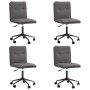Sillas de comedor 4 unidades cuero sintético gris by , dining chairs - Ref: Foro24-3315691, Price: 234,58 €, Discount: %