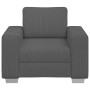 Dunkelgrauer Samtstoff-Sessel, 60 cm. von , Sofas - Ref: Foro24-4105187, Preis: 177,01 €, Rabatt: %