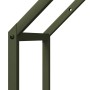 Leñero verde oliva 40x25x90 cm Acero laminado en frío de , Bolsas y soportes de leña - Ref: Foro24-864298, Precio: 41,85 €, D...
