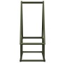 Olivengrüner Holzstapel 50x25x60 cm Kaltgewalzter Stahl von , Brennholztaschen und -halter - Ref: Foro24-864314, Preis: 30,49...