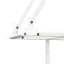 Leñero blanco 80x25x90 cm Acero laminado en frío de , Bolsas y soportes de leña - Ref: Foro24-864316, Precio: 40,69 €