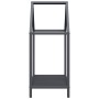 Leñero antracita 40x25x60 cm Acero laminado en frío de , Bolsas y soportes de leña - Ref: Foro24-864293, Precio: 34,41 €