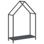 Leñero antracita 60x25x90 cm Acero laminado en frío by , Firewood bags and holders - Ref: Foro24-864309, Price: 40,29 €, Disc...