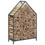 Leñero antracita 60x25x90 cm Acero laminado en frío by , Firewood bags and holders - Ref: Foro24-864309, Price: 40,29 €, Disc...