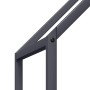 Leñero antracita 60x25x90 cm Acero laminado en frío by , Firewood bags and holders - Ref: Foro24-864309, Price: 40,29 €, Disc...