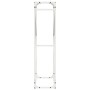 Leñero blanco 60x25x100 cm Acero laminado en frío von , Brennholztaschen und -halter - Ref: Foro24-864328, Preis: 43,00 €, Ra...