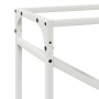 Leñero blanco 60x25x100 cm Acero laminado en frío von , Brennholztaschen und -halter - Ref: Foro24-864328, Preis: 43,00 €, Ra...