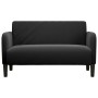 Sofá Loveseat Terciopelo Negro 109 cm von , Sofas - Ref: Foro24-4100592, Preis: 207,91 €, Rabatt: %