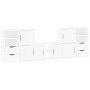 Muebles de TV 5 uds. con almacenaje "ODDA" blanco madera pino von , TV-Möbel - Ref: Foro24-3365375, Preis: 288,06 €, Rabatt: %