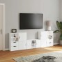 Muebles de TV 5 uds. con almacenaje "ODDA" blanco madera pino von , TV-Möbel - Ref: Foro24-3365375, Preis: 288,06 €, Rabatt: %
